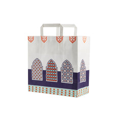 Arabic Theme Printed Paper Bag - hotpackwebstore.com