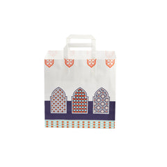 Arabic Theme Printed Paper Bag - hotpackwebstore.com