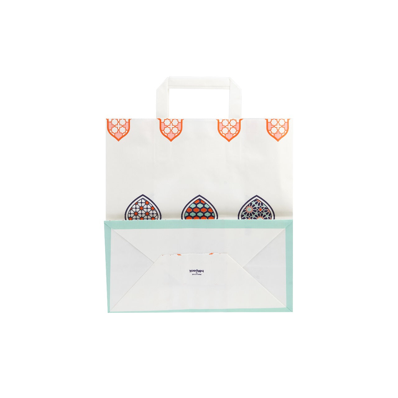 Arabic Theme Printed Paper Bag - hotpackwebstore.com