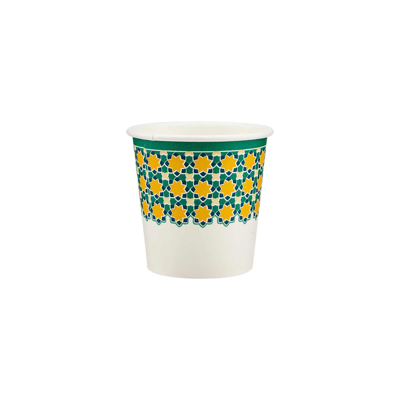 Arabic Theme Printed Heavy Duty 4 Oz Qhawa Cup - hotpackwebstore.com