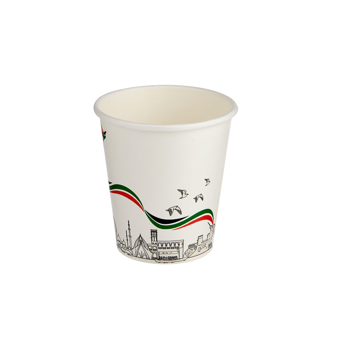 UAE Limited edition Special offer Single Wall Paper Cup 6.5 Oz - hotpackwebstore.com