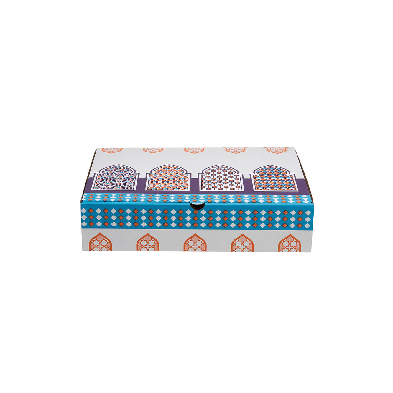 Arabic Theme Printed Corrugated Meal Box - hotpackwebstore.com
