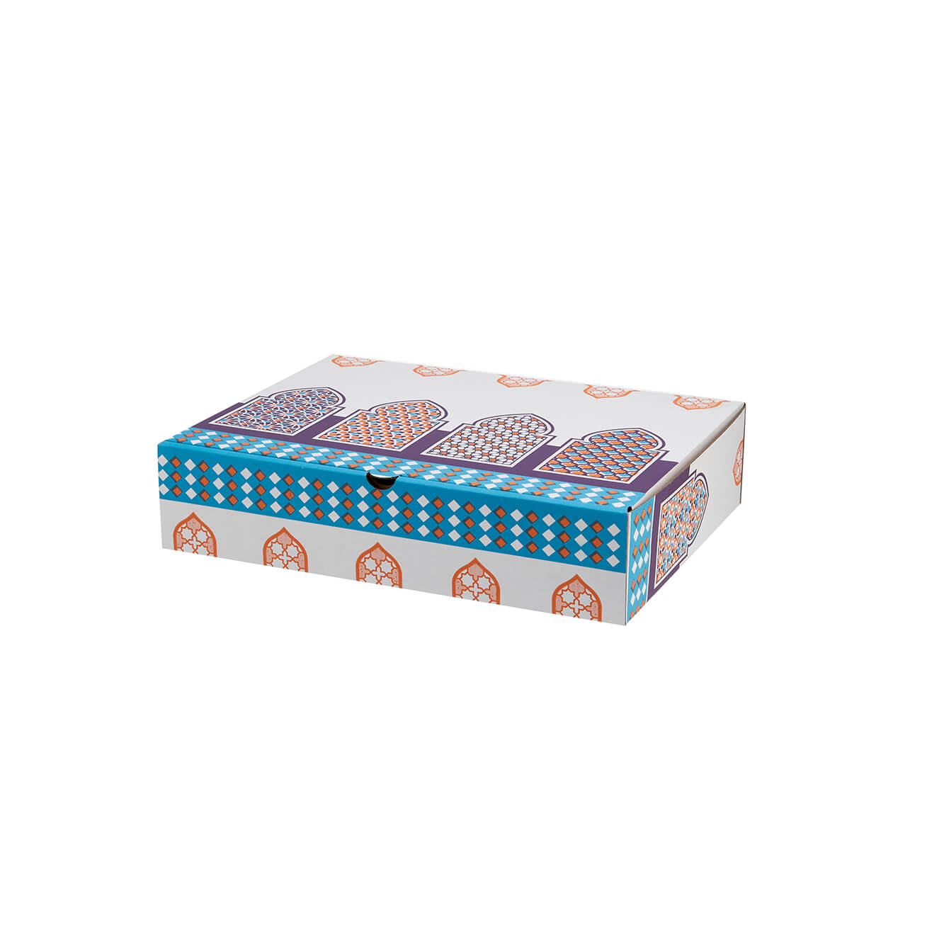 Arabic Theme Printed Corrugated Meal Box - hotpackwebstore.com