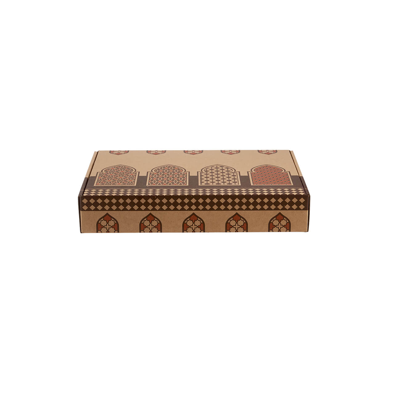 Arabic Theme Printed Corrugated Meal Box - hotpackwebstore.com