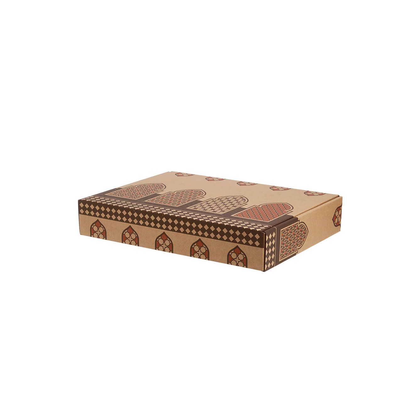 Arabic Theme Printed Corrugated Meal Box - hotpackwebstore.com