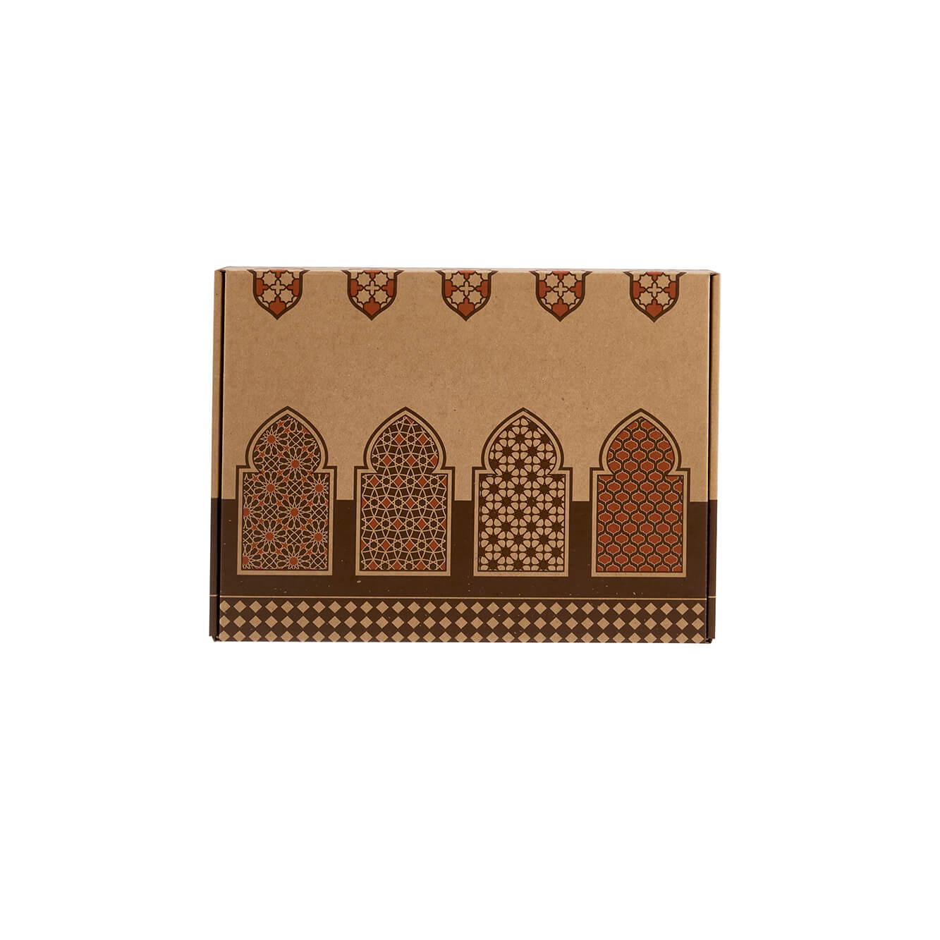 Arabic Theme Printed Corrugated Meal Box - hotpackwebstore.com