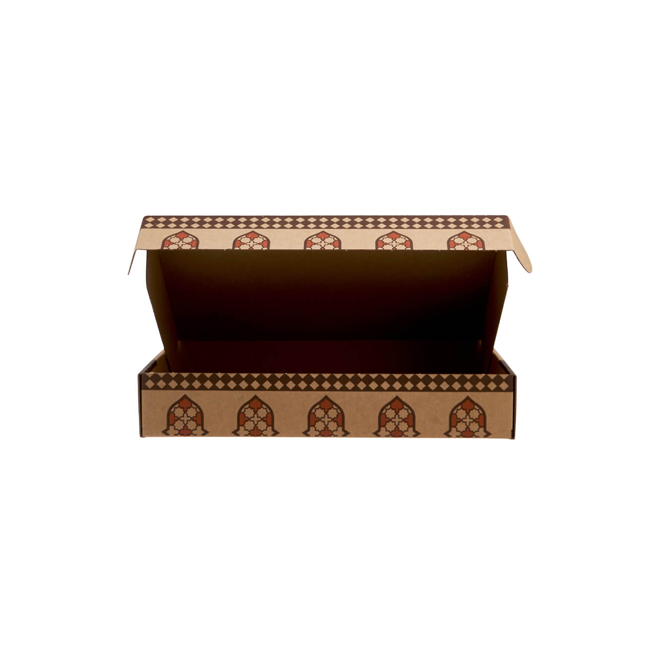 Arabic Theme Printed Corrugated Meal Box - hotpackwebstore.com