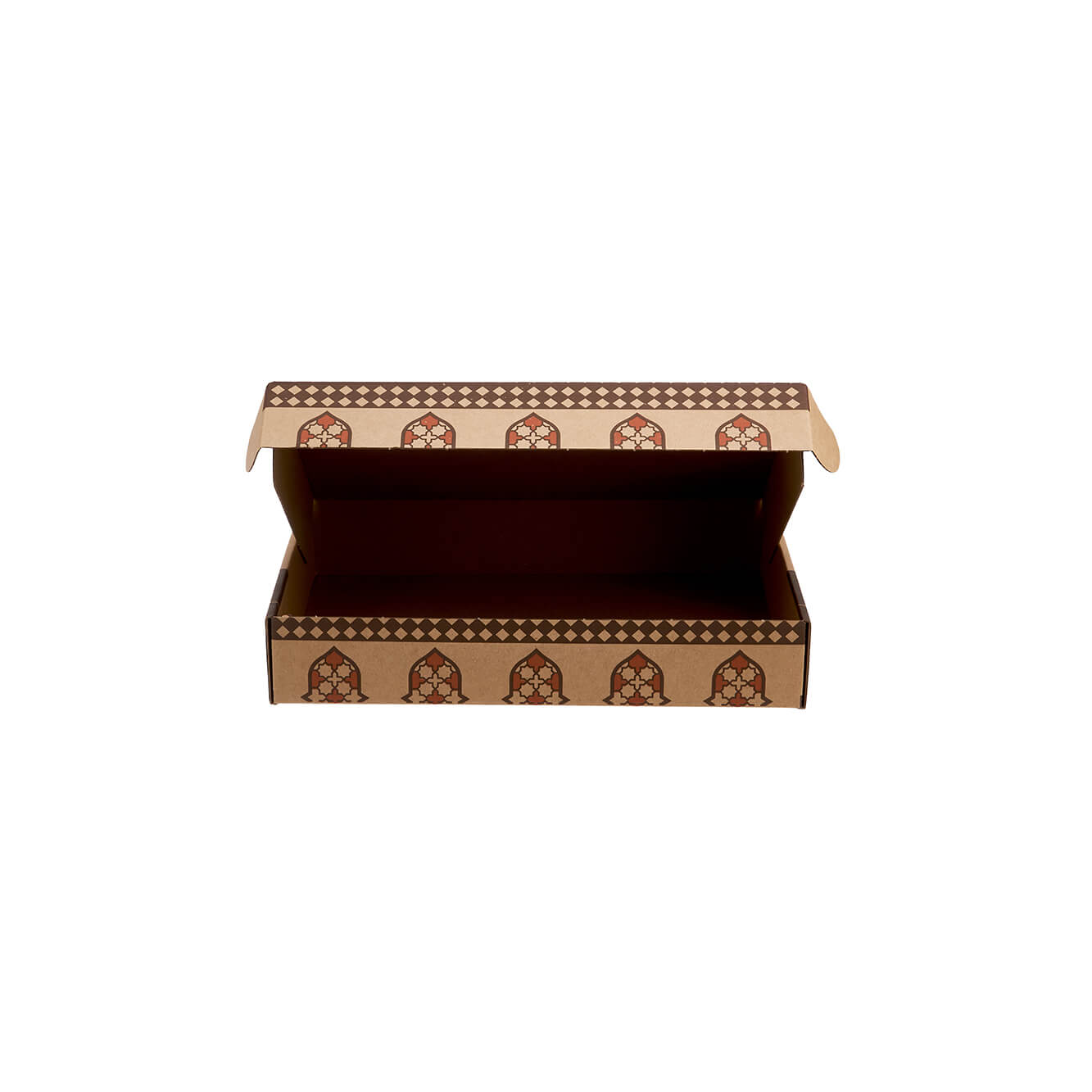 Arabic Theme Printed Corrugated Meal Box - hotpackwebstore.com
