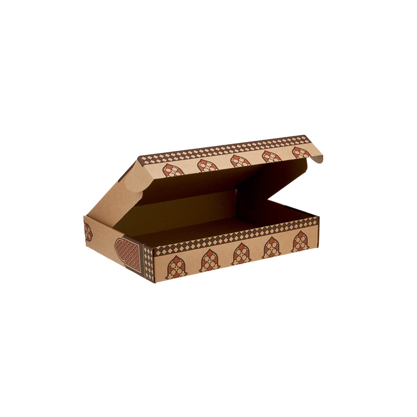 Arabic Theme Printed Corrugated Meal Box - hotpackwebstore.com