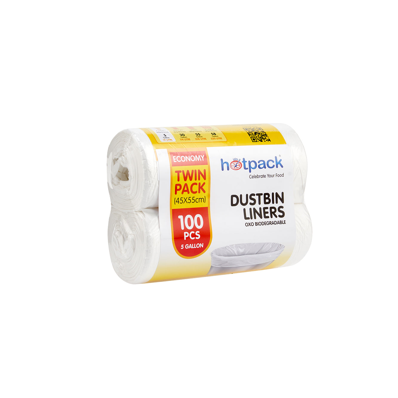 Dustbin Liner Twin Pack - hotpackwebstore.com