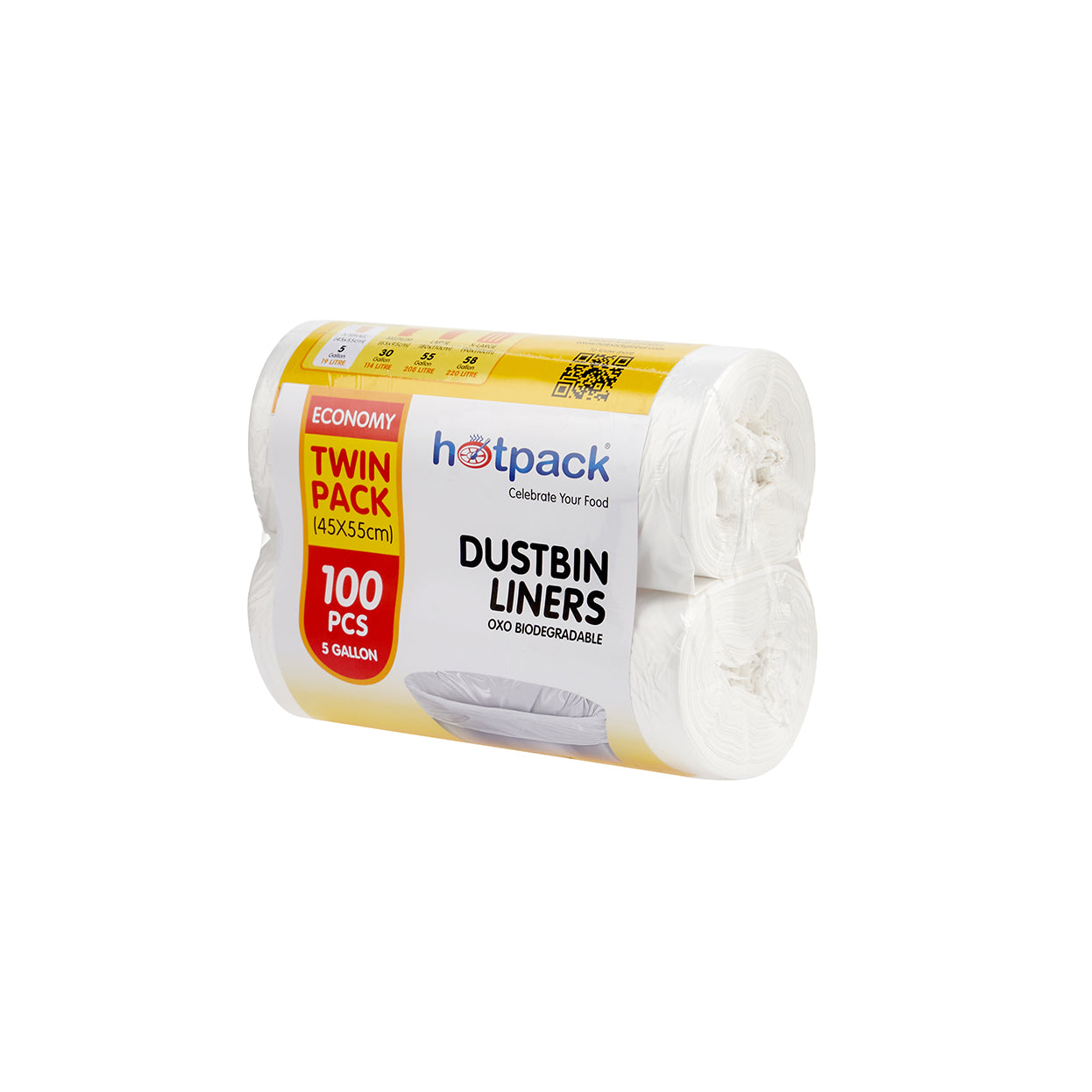 Dustbin Liner Twin Pack - hotpackwebstore.com