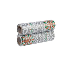 Arabic Theme Printed White Luxury Sofra Twin Pack - hotpackwebstore.com