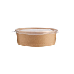 Kraft Paper Salad Bowl - hotpackwebstore.com