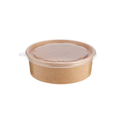 Kraft Paper Salad Bowl - hotpackwebstore.com