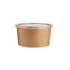 Kraft Paper Salad Bowl - hotpackwebstore.com