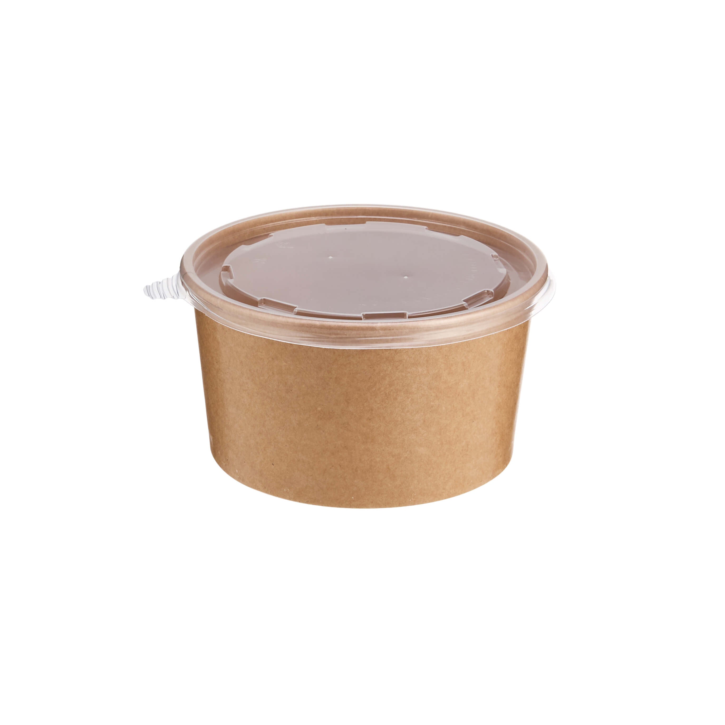 Kraft Paper Salad Bowl - hotpackwebstore.com