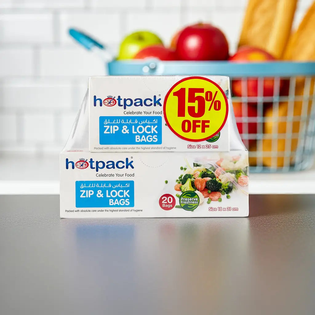 Plastic Zipper Lock Bag Combo - hotpackwebstore.com