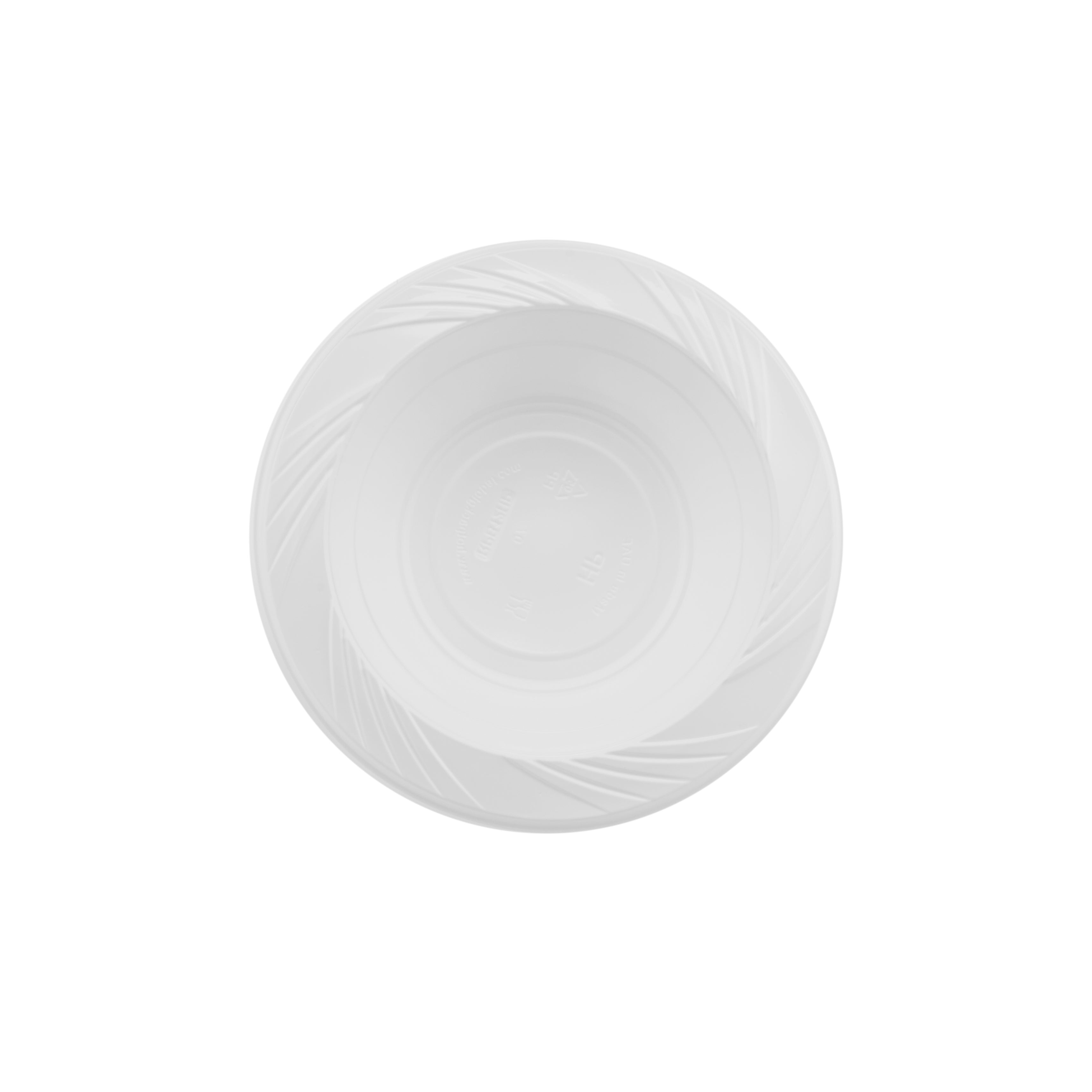 White Plastic Bowls 8 Oz 25 Pieces - hotpackwebstore.com