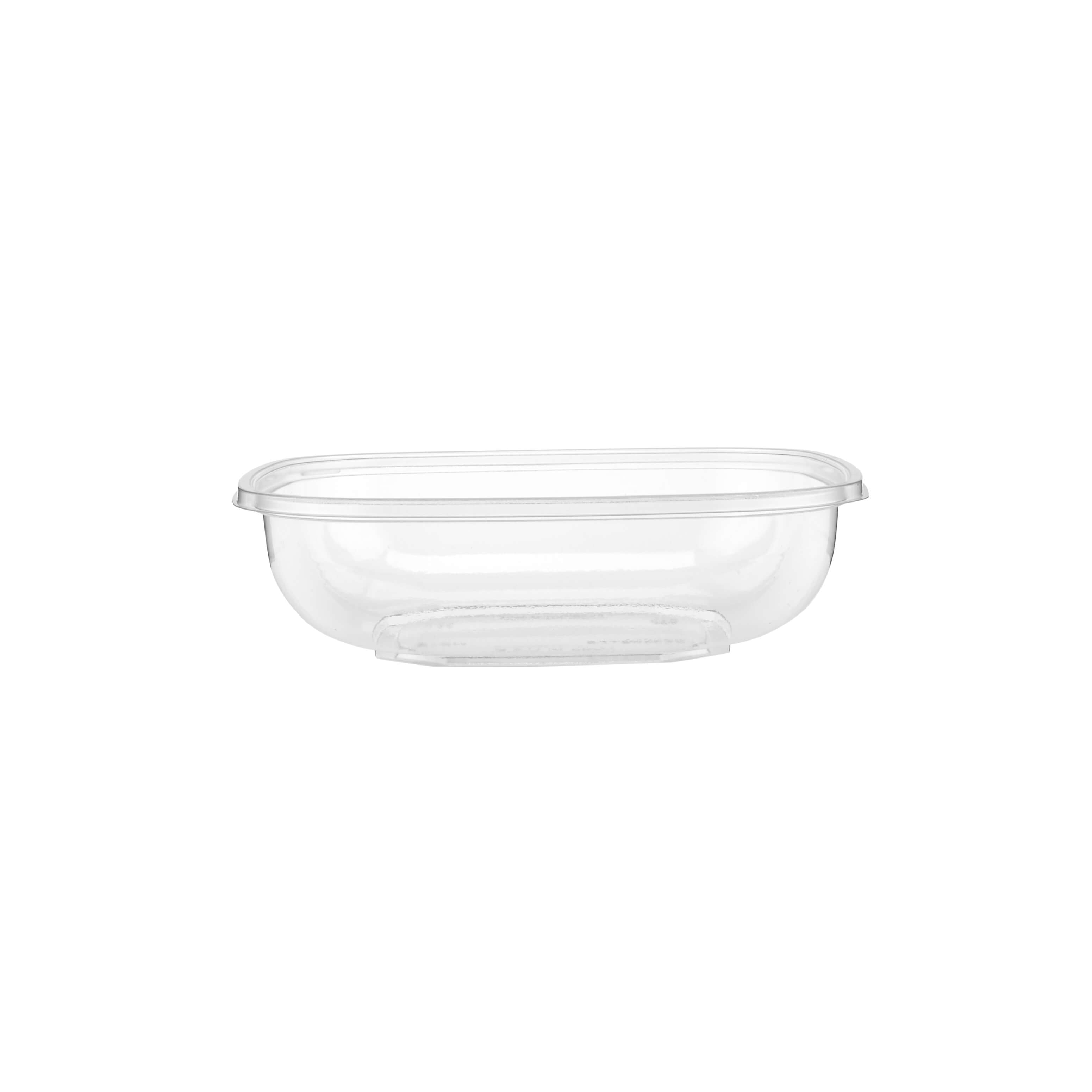 Square Salad Bowl With Clear Lid - hotpackwebstore.com
