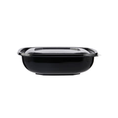 Square Salad Bowl With Clear Lid - hotpackwebstore.com