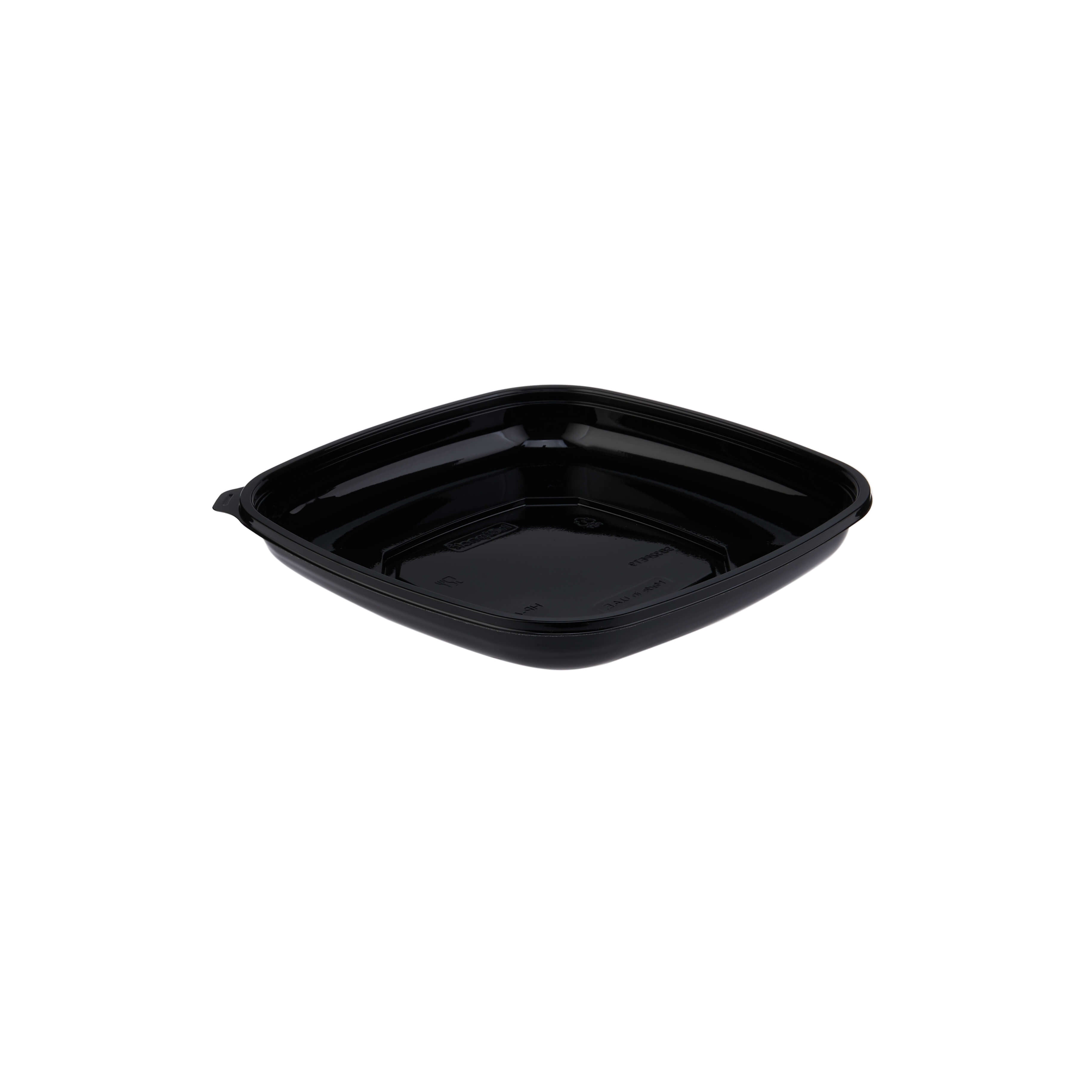Square Salad Bowl With Clear Lid - hotpackwebstore.com