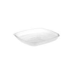 Square Salad Bowl With Clear Lid - hotpackwebstore.com