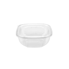 Square Salad Bowl With Clear Lid - hotpackwebstore.com