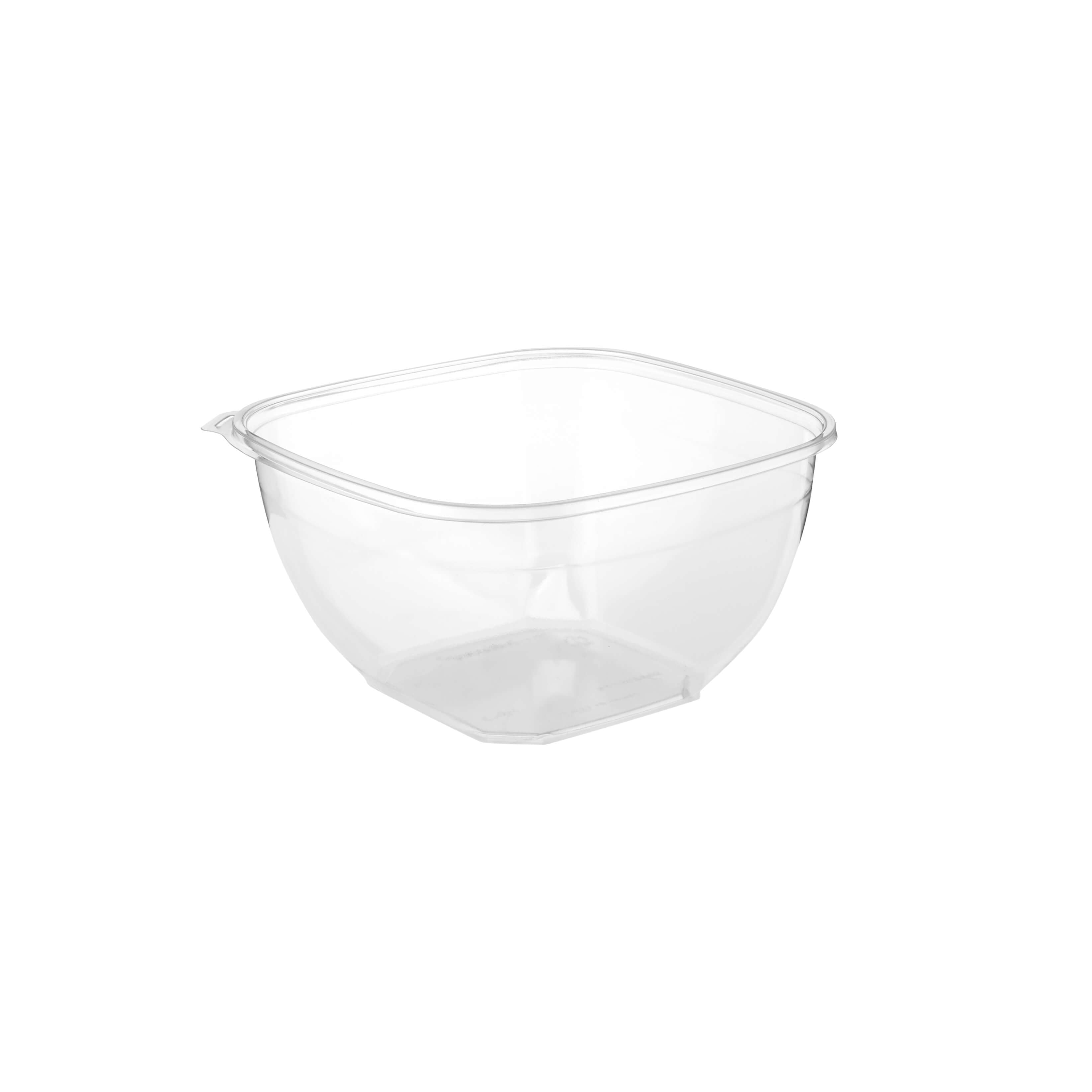 Square Salad Bowl With Clear Lid - hotpackwebstore.com