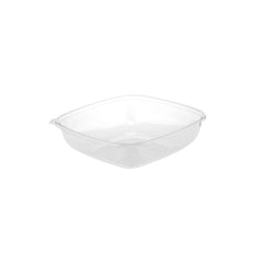 Square Salad Bowl With Clear Lid - hotpackwebstore.com