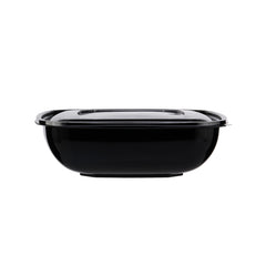 Square Salad Bowl With Clear Lid - hotpackwebstore.com