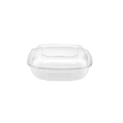 Square Salad Bowl With Clear Lid - hotpackwebstore.com