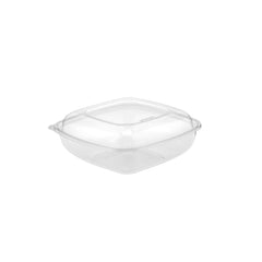 Square Salad Bowl With Clear Lid - hotpackwebstore.com