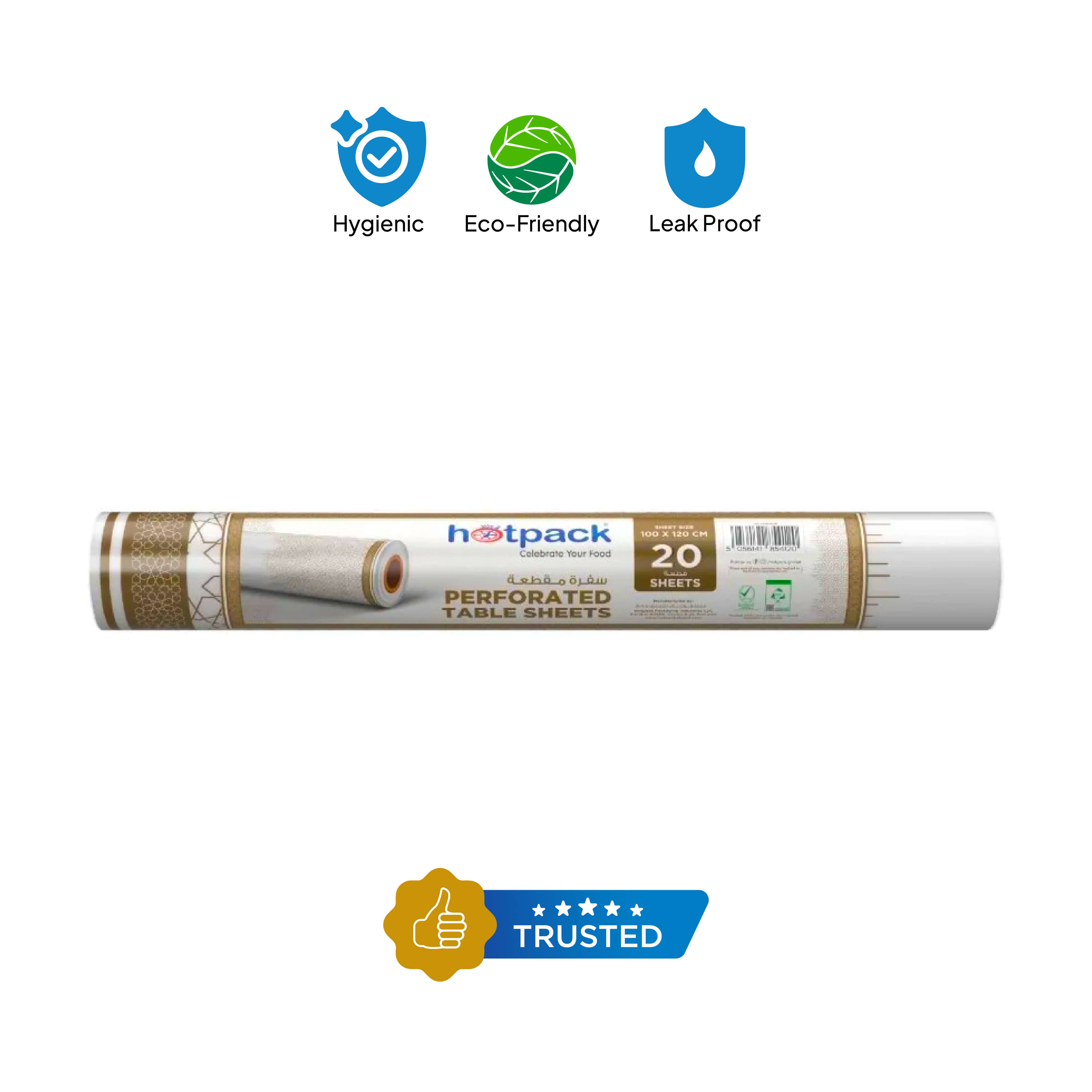 Arabic pattern Printed White Luxury Sofra - hotpackwebstore.com