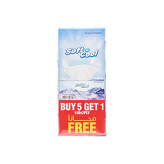 Soft n Cool Facial Tissue 200 Sheets x 2 Ply 5 Boxes + 150 sheets x 2 Ply 1 Box - hotpackwebstore.com