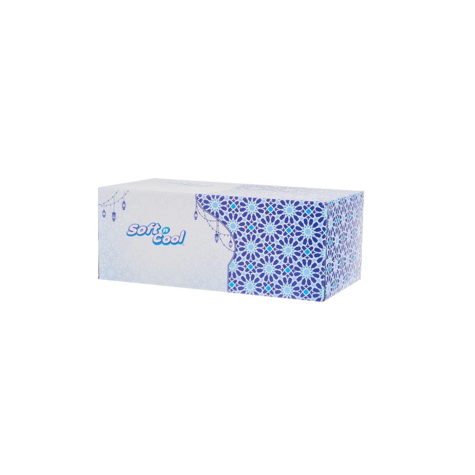 30 Boxes Soft n Cool Ramadan Theme Facial Tissue 200 Sheets x 2 Ply - hotpackwebstore.com