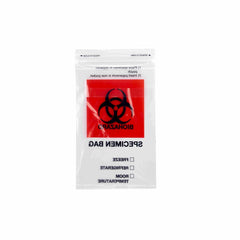 Biohazard Specimen Zipper Bag - hotpackwebstore.com