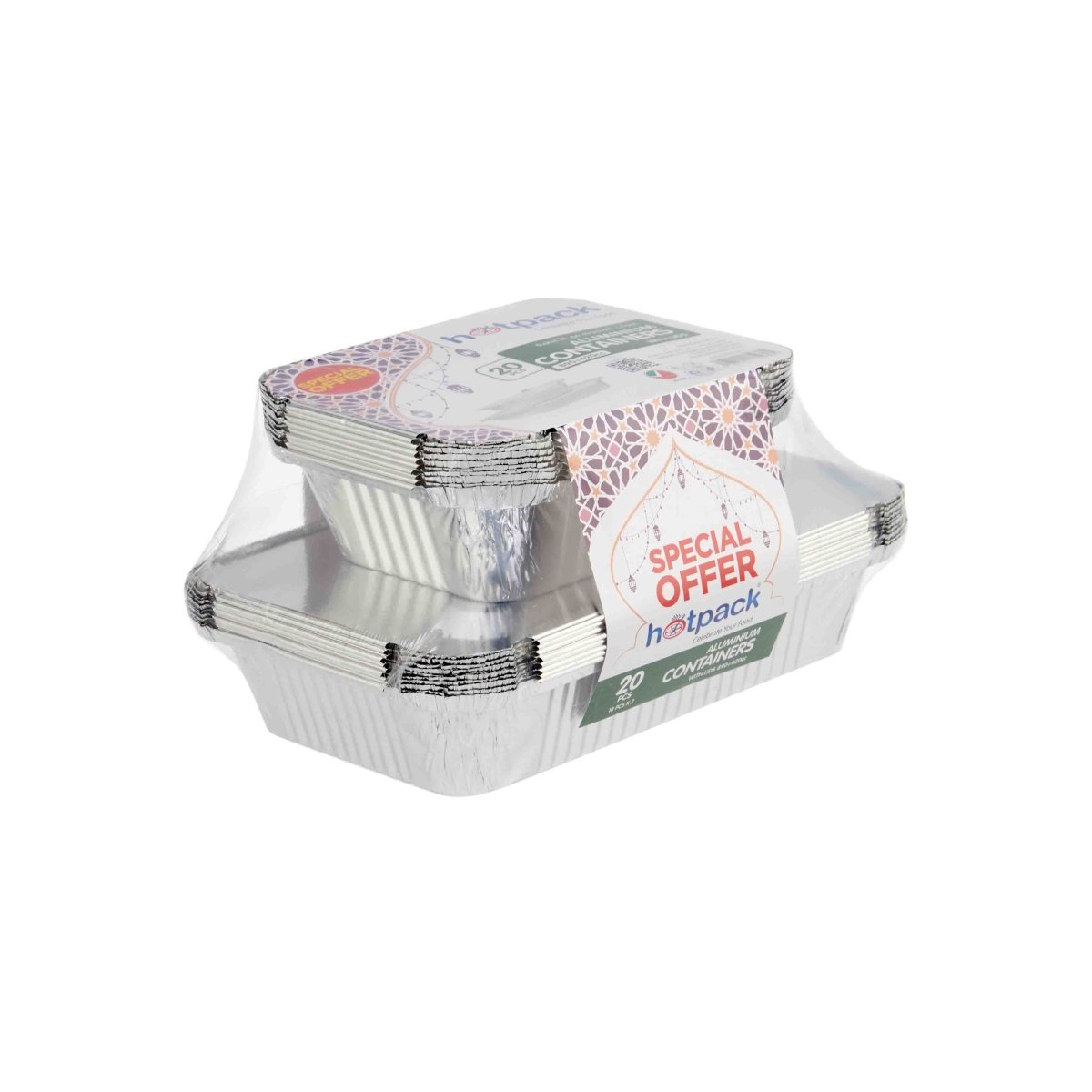 Aluminium Container Combo Offer Pack - hotpackwebstore.com - Aluminium Containers