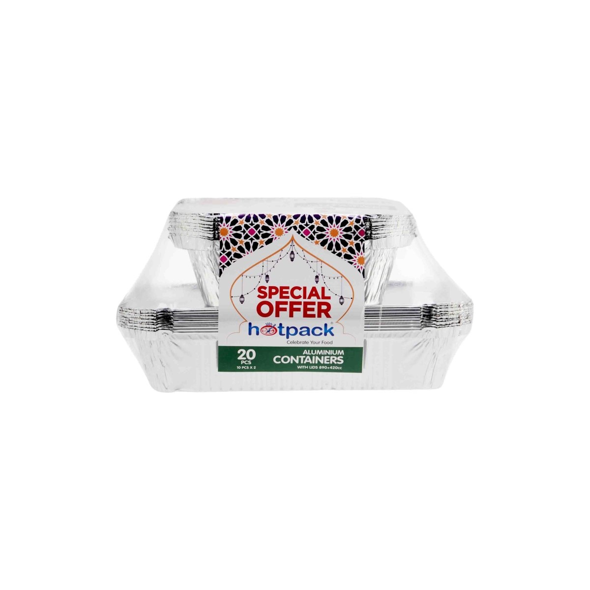 Aluminium Container Combo Offer Pack - hotpackwebstore.com - Aluminium Containers