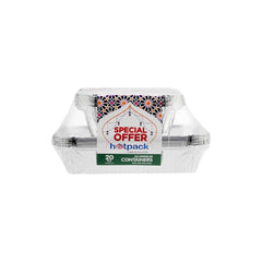 Aluminium Container Combo Offer Pack - hotpackwebstore.com - Aluminium Containers