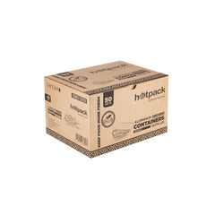 Aluminium Containers with Lid 50 Pieces Pack - hotpackwebstore.com - Aluminium Containers