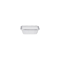 Aluminium Containers with Lid 8325 (127 mm Length x 100 mm Width x 35 mm Height)10 Pieces - hotpackwebstore.com - Aluminium Containers