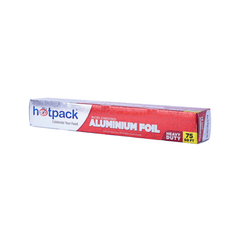 Aluminium Foil Embossed 75Sqft - hotpackwebstore.com - Aluminium Foil