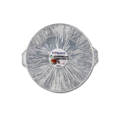 Aluminium Pot With Lid 5 pieces - hotpackwebstore.com - Aluminium Pots