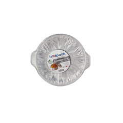 Aluminium Pot With Lid 5 pieces - hotpackwebstore.com - Aluminium Pots