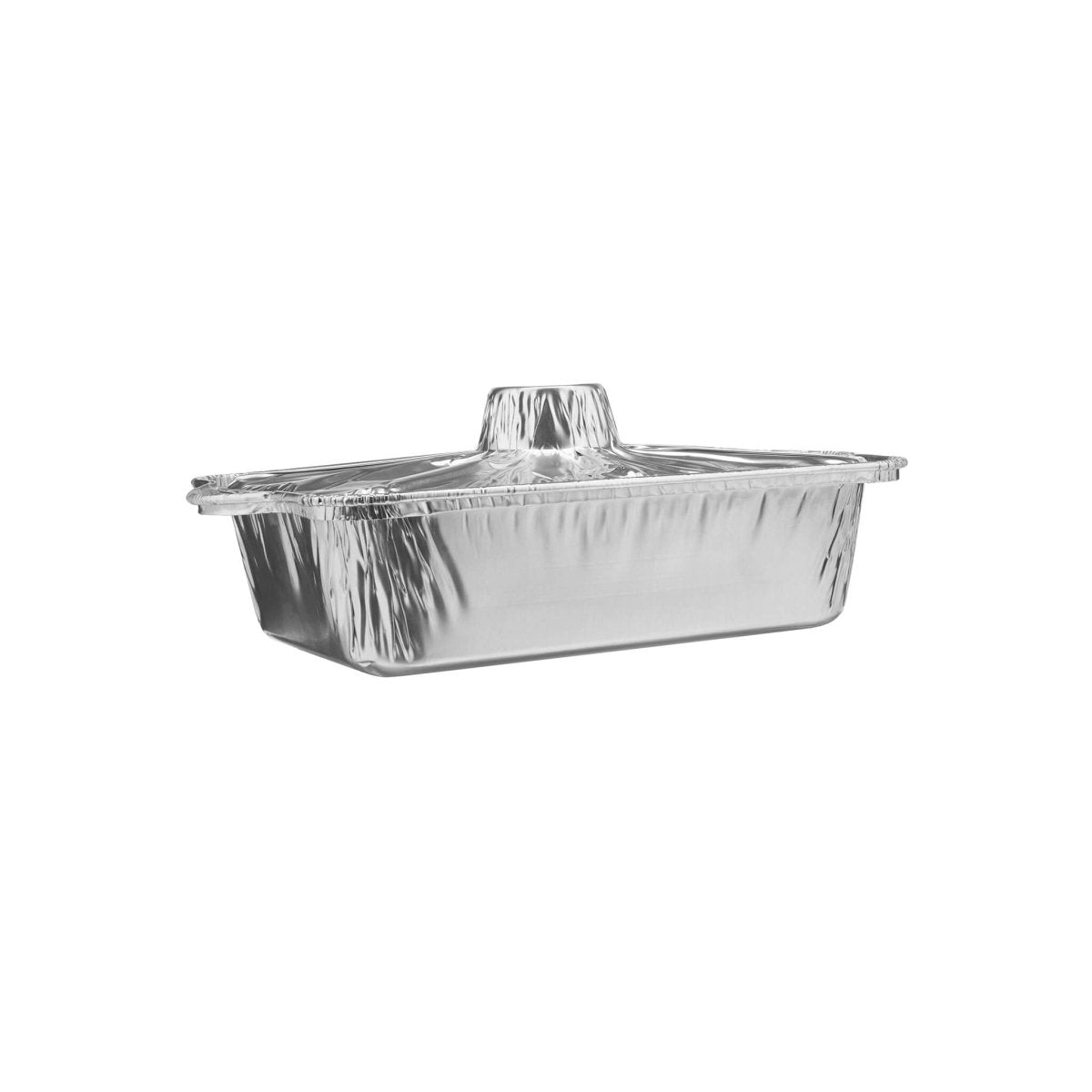 Aluminum Rectangular Pot With Lid - hotpackwebstore.com - Aluminium Pots