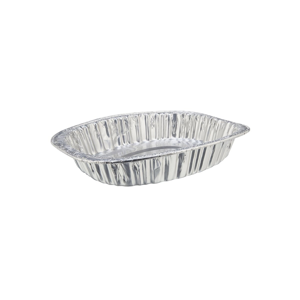 Aluminum Turkey Container Base and Lid 1 Piece - hotpackwebstore.com - Aluminium Containers