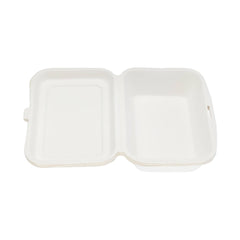 Bio - Degradable Hinged Container 6x4 Inch 1000 Pieces - hotpackwebstore.com - Bio - Degradable Containers