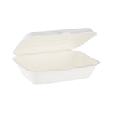 Bio - Degradable Hinged Container 6x4 Inch 1000 Pieces - hotpackwebstore.com - Bio - Degradable Containers