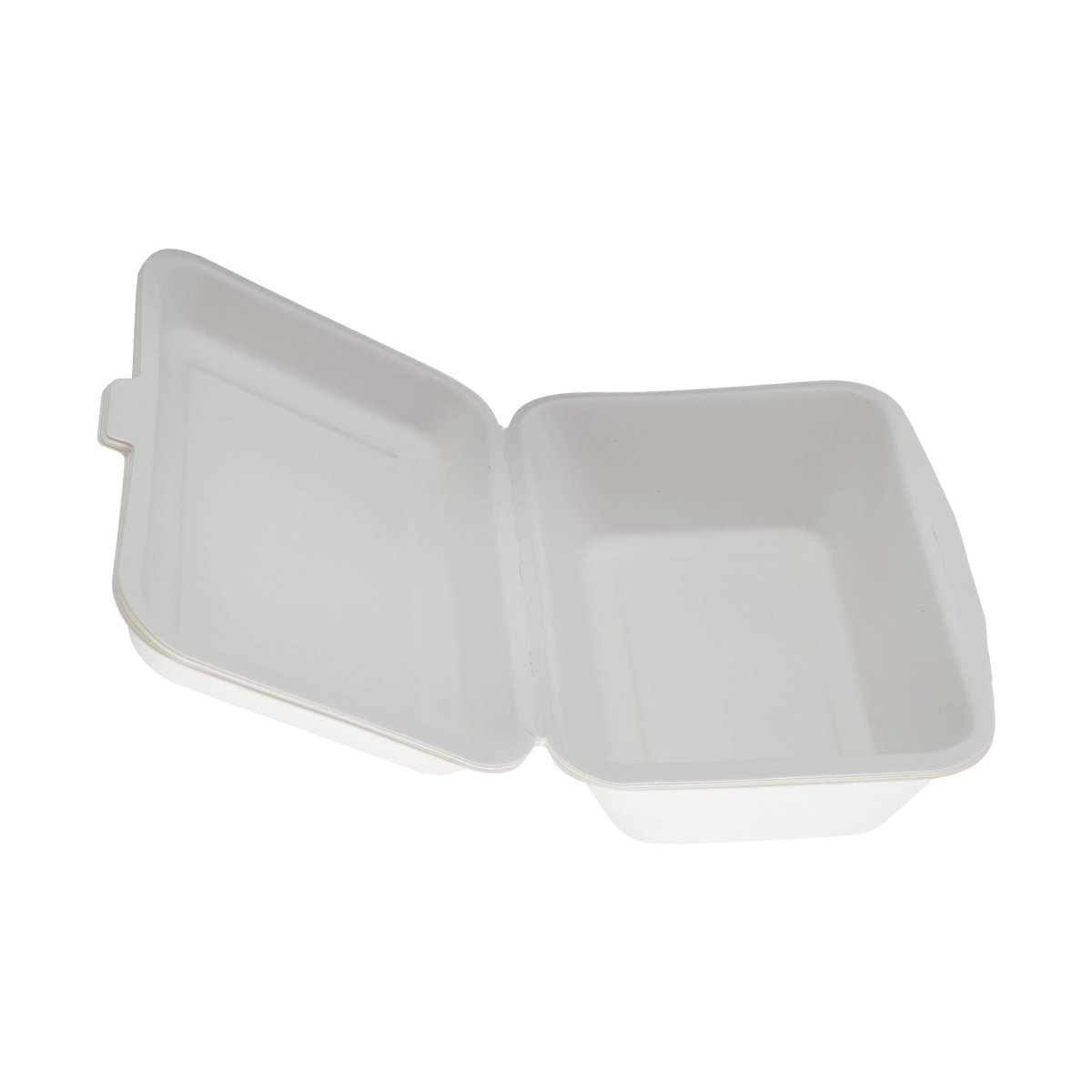 Bio - Degradable Hinged Container 7x5 Inch 500 Pieces - hotpackwebstore.com - Bio - Degradable Containers