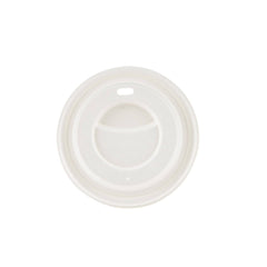 Bio-Degradable Lids for Paper Cups 1000 Pieces - hotpackwebstore.com